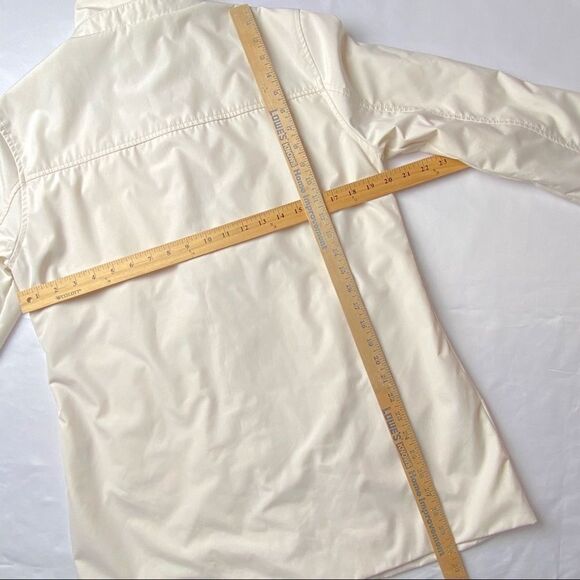 Calvin Klein Off White Anorak Packable Jacket Size Medium - Picture 10 of 16
